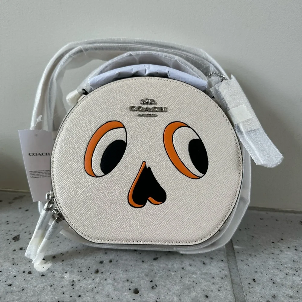 NWT Coach Canteen Crossbody With Halloween Skeleton - Picture 1 of 10